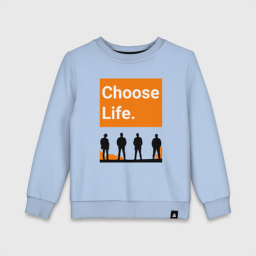 Детский свитшот Choose Life / Мягкое небо – фото 1