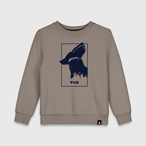 Детский свитшот Love Death And Robots Доброй охоты / Утренний латте – фото 1