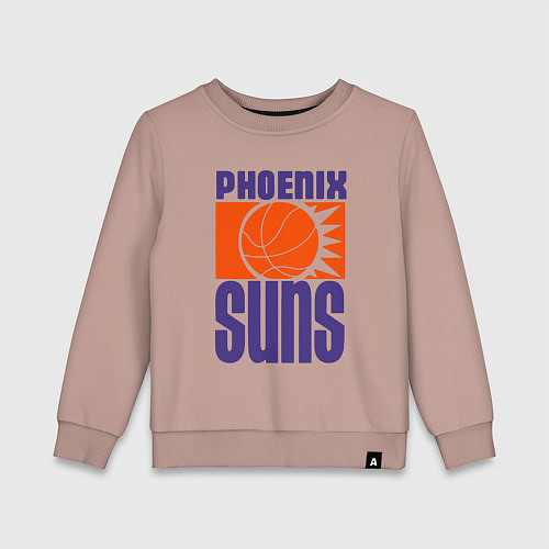 Детский свитшот Phoenix Suns / Пыльно-розовый – фото 1