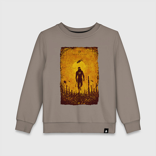 Детский свитшот FREEMAN HALF-LIFE 2 Z / Утренний латте – фото 1
