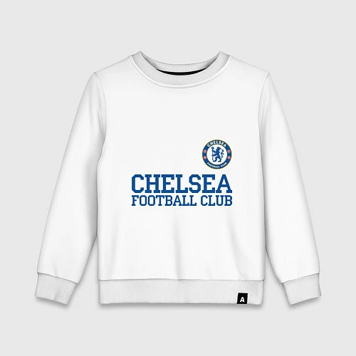 Детский свитшот Chelsea FC: Blue / Белый – фото 1
