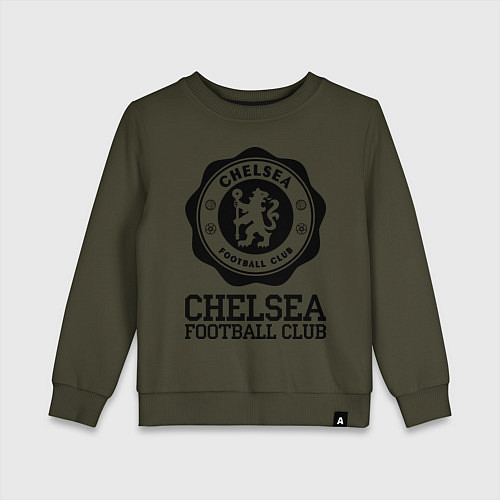 Детский свитшот Chelsea FC: Emblem / Хаки – фото 1