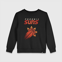 Свитшот хлопковый детский Phoenix Suns, цвет: черный