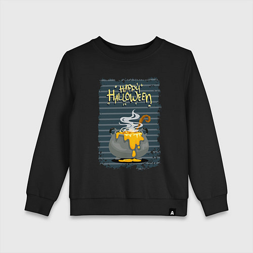 Детский свитшот Адское варево / Черный – фото 1