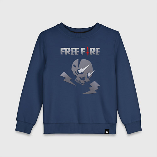Детский свитшот Free Fire Itan / Тёмно-синий – фото 1