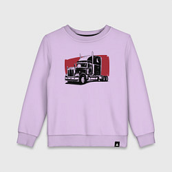 Детский свитшот Truck red