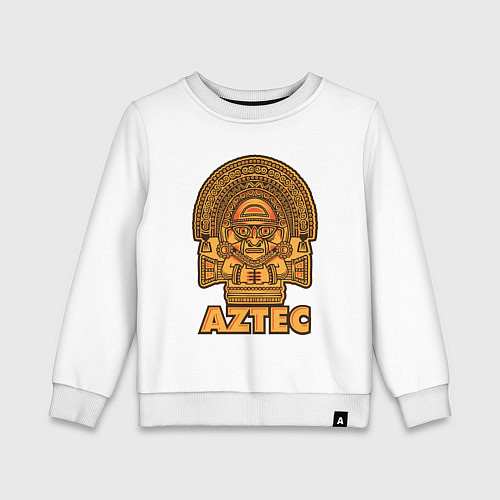 Детский свитшот Aztec Ацтеки / Белый – фото 1