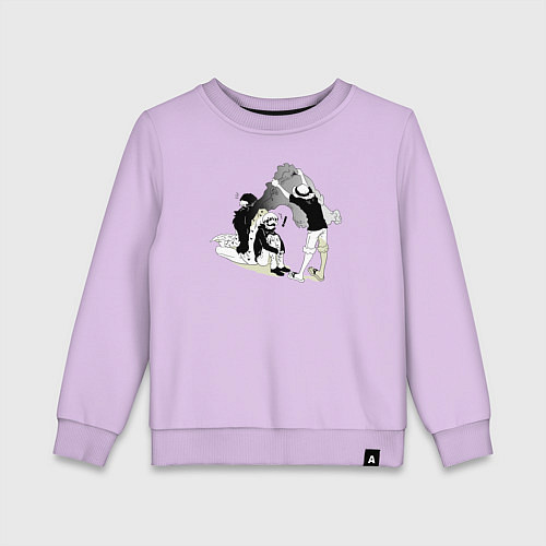 Детский свитшот ONE PIECE Игра в прятки / Лаванда – фото 1
