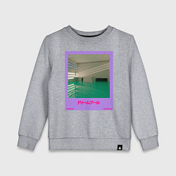 Детский свитшот Vaporwave pool 1