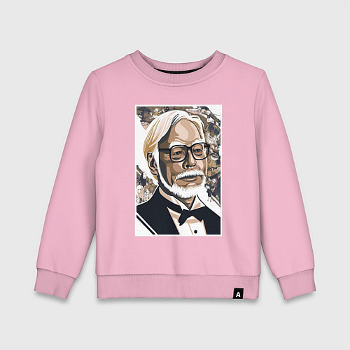 Детский свитшот Miyazaki / Светло-розовый – фото 1