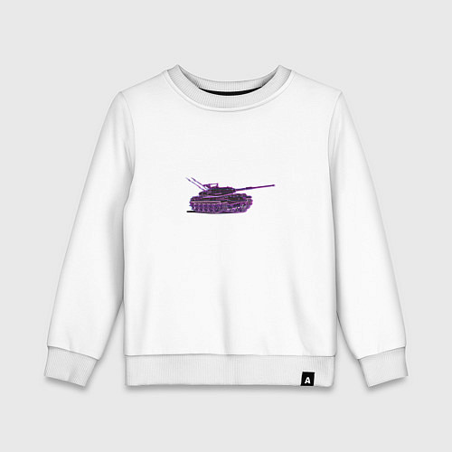 Детский свитшот Prototype STB-1 / Белый – фото 1