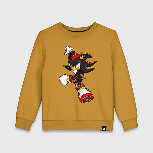 Детский свитшот SonicSW / Горчичный – фото 1