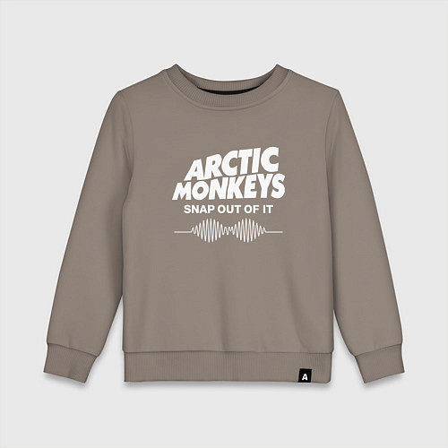 Детский свитшот Arctic Monkeys, группа / Утренний латте – фото 1