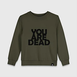 Детский свитшот DayZ: You are Dead