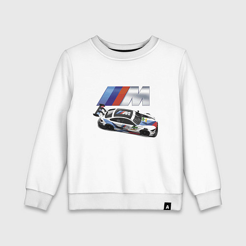 Детский свитшот BMW Great Racing Team / Белый – фото 1