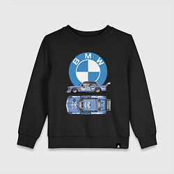 Детский свитшот BMW Motorsport Retro, Germany