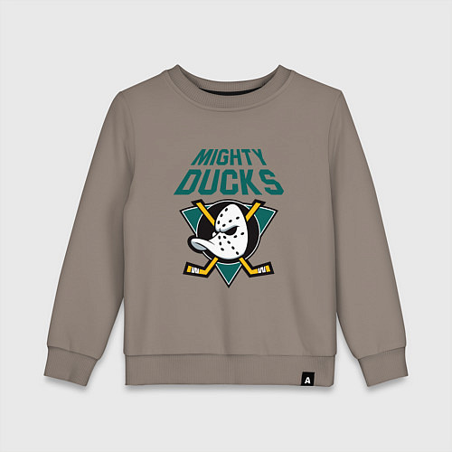 Детский свитшот Анахайм Дакс, Mighty Ducks / Утренний латте – фото 1