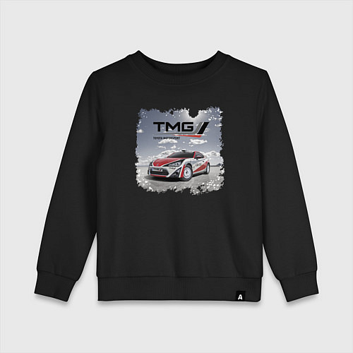 Детский свитшот Toyota TMG Racing Team Germany / Черный – фото 1