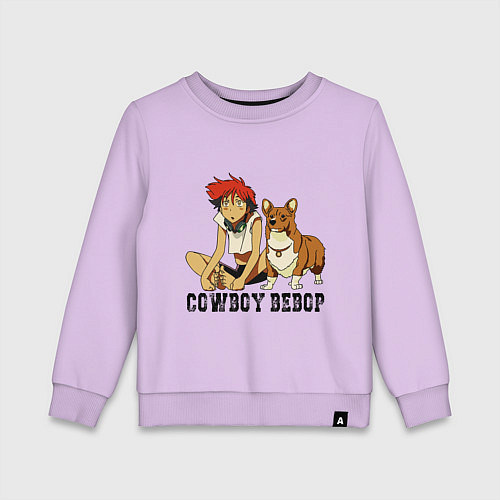 Детский свитшот Эйн & Эд / Лаванда – фото 1