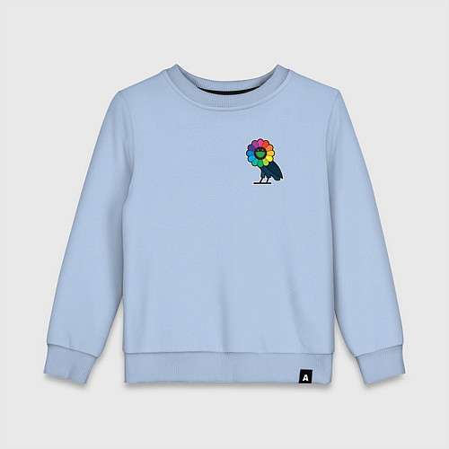 Детский свитшот Murakami X Drakes OVO / Мягкое небо – фото 1