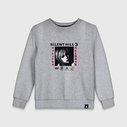 Свитшот хлопковый детский Silent Hill Heather Cotone Version, цвет: меланж
