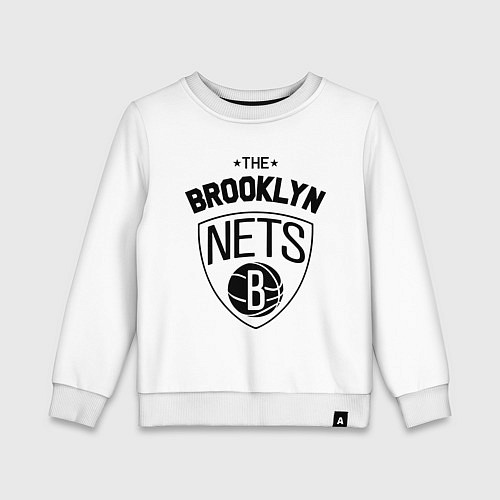 Детский свитшот The Brooklyn Nets / Белый – фото 1