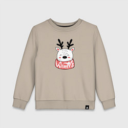 Детский свитшот Pinguin Be jolly