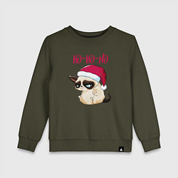 Детский свитшот Ugly cat Ho-Ho-No