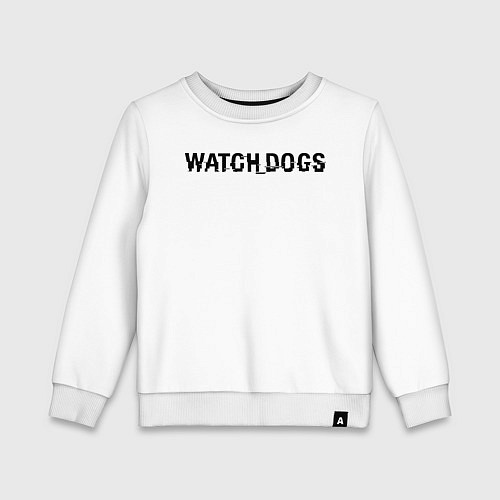 Детский свитшот Watch Dogs / Белый – фото 1