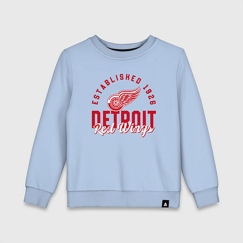 Детский свитшот Detroit Red Wings Детройт Ред Вингз / Мягкое небо – фото 1