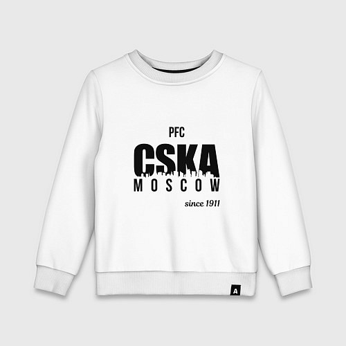 Детский свитшот CSKA since 1911 / Белый – фото 1
