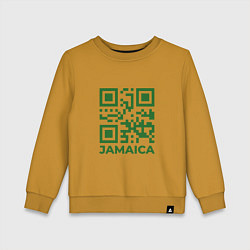 Детский свитшот QR Jamaica