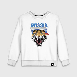 Детский свитшот Уссурийский русский тигр