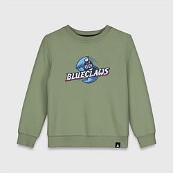 Детский свитшот Jersey shore Blue claws - baseball team