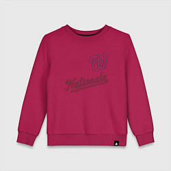 Детский свитшот Washington Nationals - baseball team!