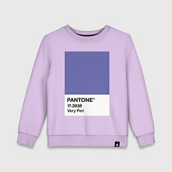 Детский свитшот Цвет Pantone 2022 года - Very Peri