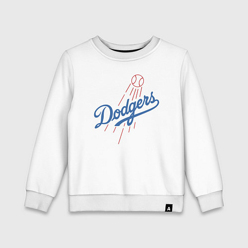 Детский свитшот Los Angeles Dodgers baseball / Белый – фото 1