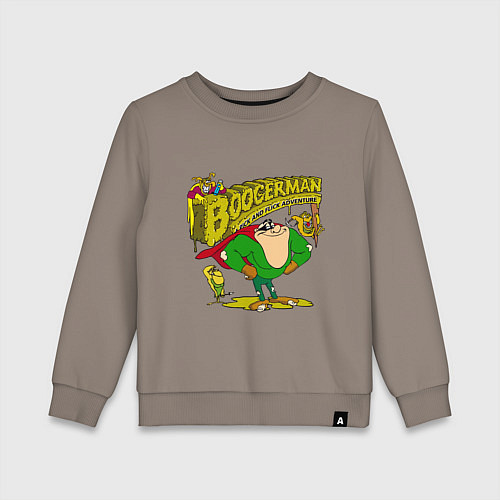 Детский свитшот Boogermаn / Утренний латте – фото 1