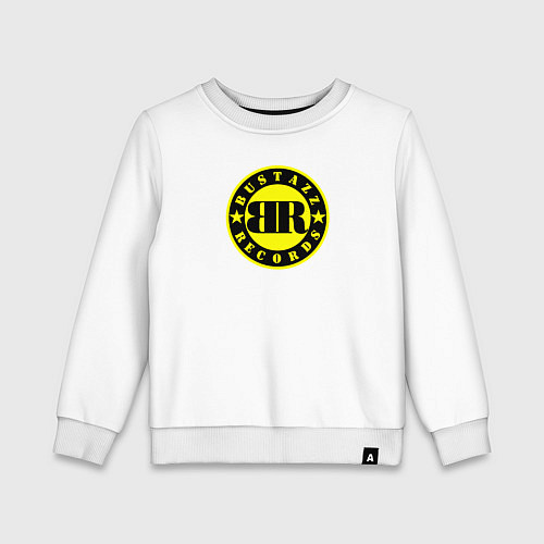 Детский свитшот 9 грамм: Logo Bustazz Records / Белый – фото 1