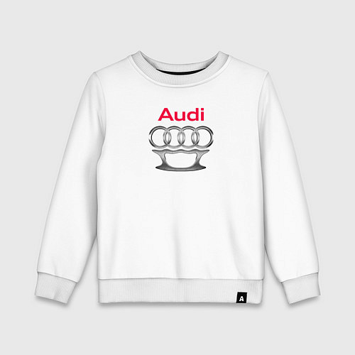 Детский свитшот Audi костет / Белый – фото 1