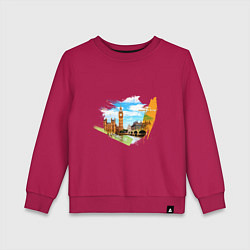 Детский свитшот Англия Лондон Биг-бен