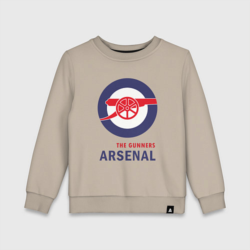 Детский свитшот Arsenal The Gunners / Миндальный – фото 1