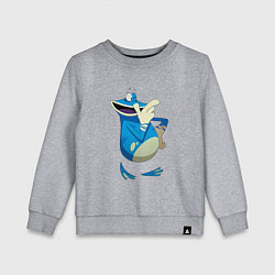 Свитшот хлопковый детский Globox Rayman Legends, цвет: меланж