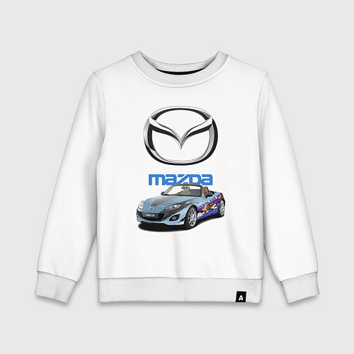 Детский свитшот Mazda Japan / Белый – фото 1