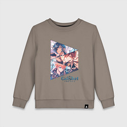 Детский свитшот Кэйа, Чжун Ли, Тарталья