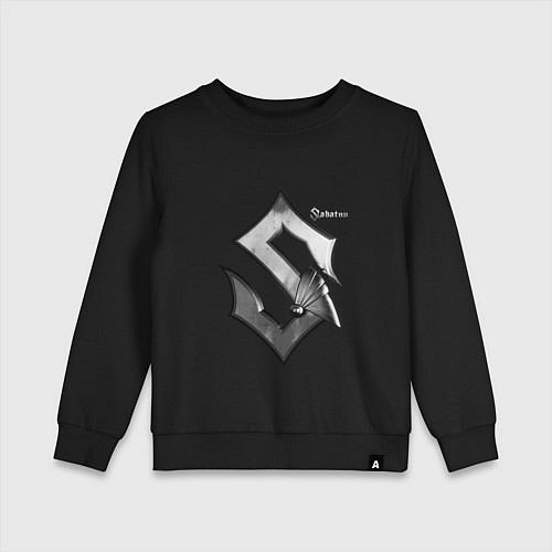 Детский свитшот SABATON спина / Черный – фото 1