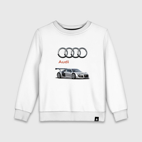 Детский свитшот Audi Germany / Белый – фото 1