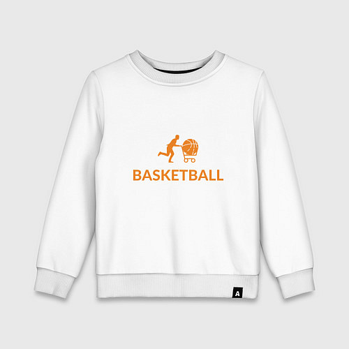 Детский свитшот Buy Basketball / Белый – фото 1