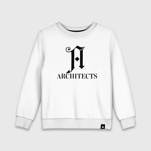 Детский свитшот Architects epitaph / Белый – фото 1