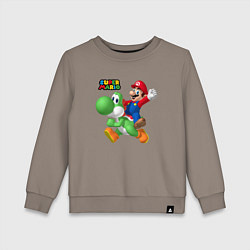 Детский свитшот Mario and Yoshi Super Mario